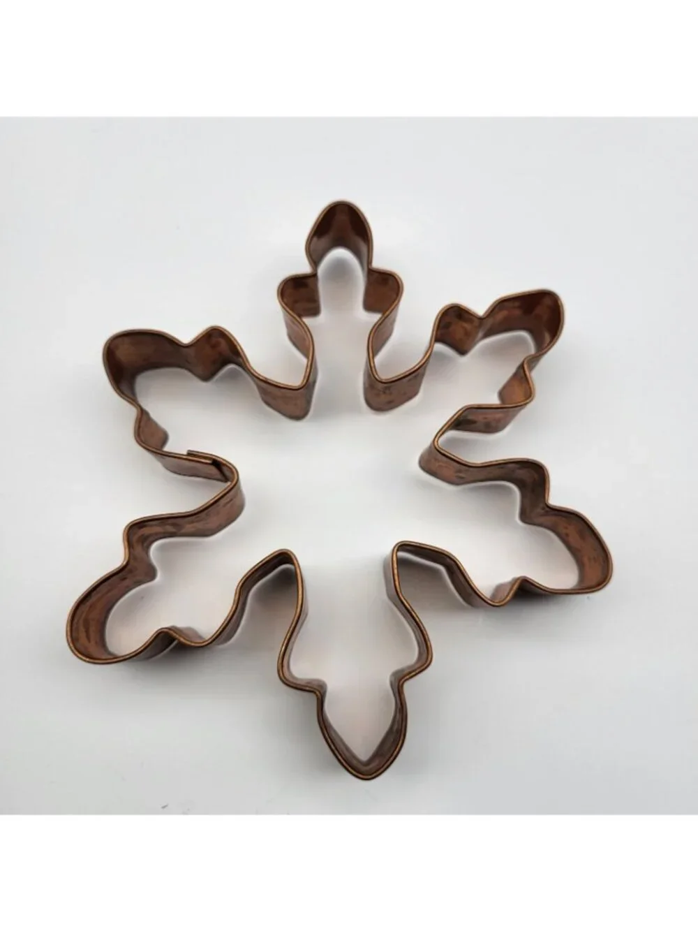 Snowflake Cookie Cutter Large Copper Williams Sonoma Baking Cookies